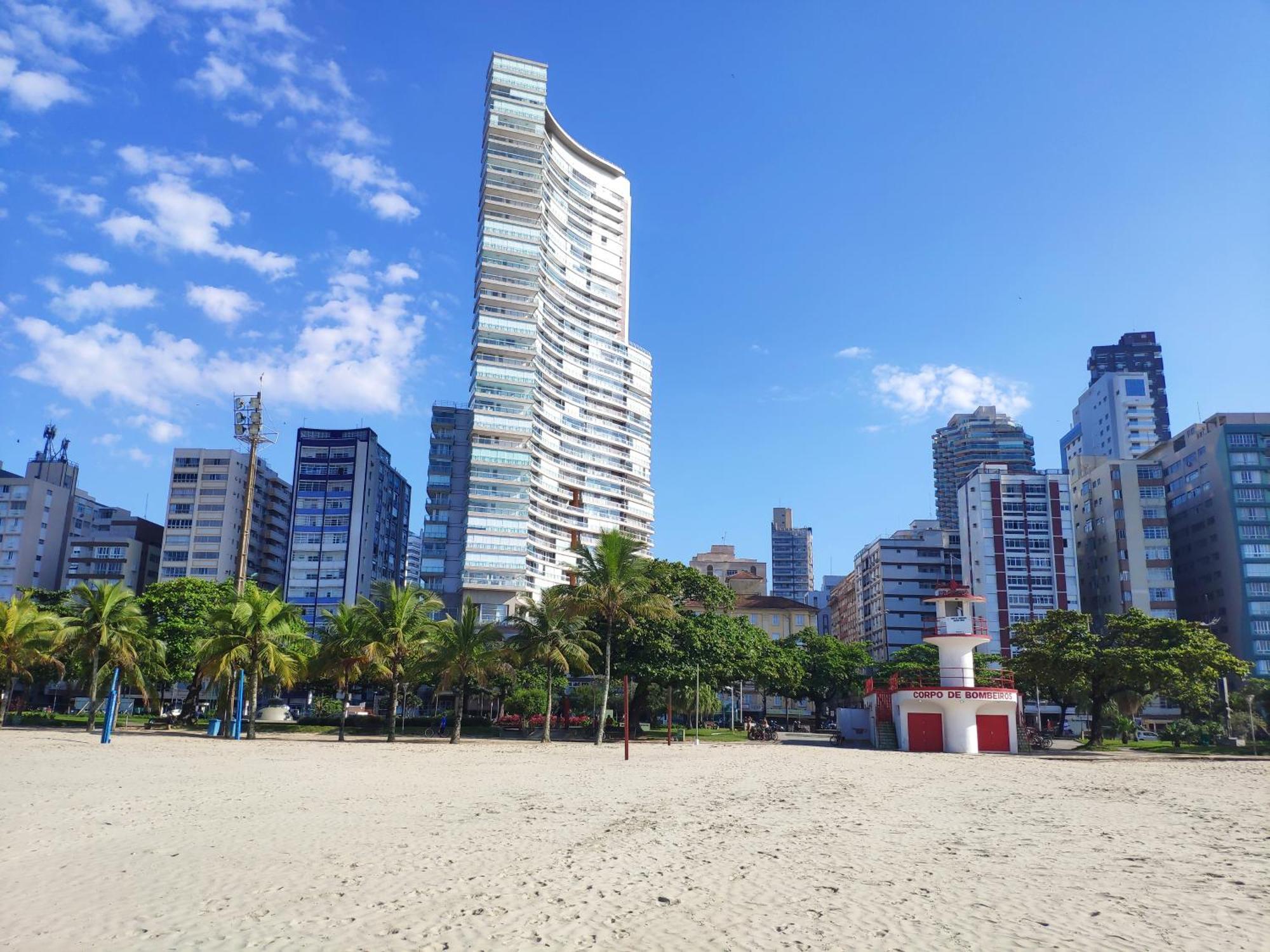 Book Santos - Unlimited 3202 - 2 Quartos Alto Padrao Vista Mar ภายนอก รูปภาพ